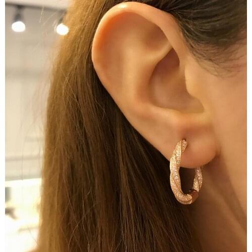 STELA ROCKY AUGER EARRINGS