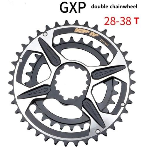 Crankset MTB Crank Bicycle Crank Chainwheel Bottom Bracket mtb Cranks 28/38T Crank Arms For Bicycle Cycling Parts MTB Parts