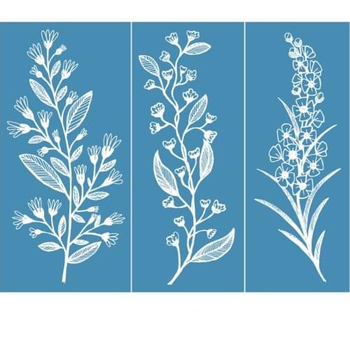 8.5 X 11" Reusable Self- Adhesive Silk Screen Stencils Mesh Transfers for Home Decoration T-Shirt Bag Pillow Art Photo Craft