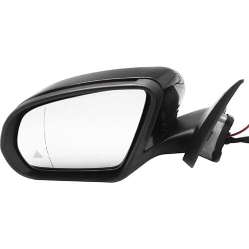 Blind Spot for Mercedes Benz W205 C300 C260 C250 C200 C180 2014-2020 Rear View Mirror Assembly Black