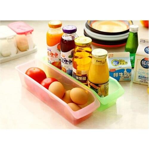 1PC 30x9.5x7cm Chopsticks Tableware Storage Box Plastic Transparent Storage Bin Case Organizer NV 006