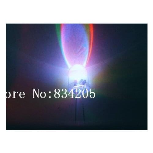 10MM RGB 7 colour fast flashing light light-emitting diode LED Light Beads