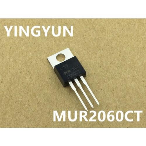 10PCS/LOT MUR2060CT 2060CT 600V 20A TO-220 Fast Recovery New original