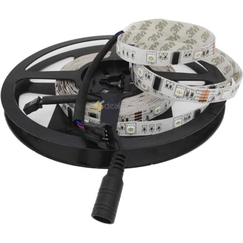 5m 6803 IC 5050 digital RGB Strip,30LED/m 150LED Non-waterproof dream magic color 12V Led Strip,free shipping