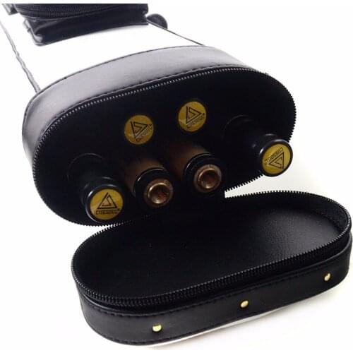 CUESOUL 2x4 Hard Pool Cue Case -Holds 2 Cue Butt and 4 Cue Shafts