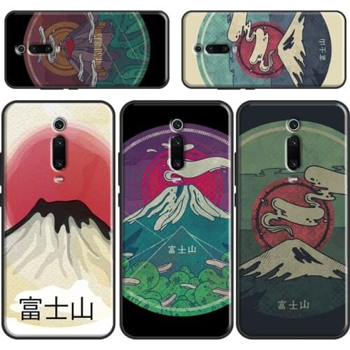 Japanese art Mount Fuji Cover For POCO X3 Pro M3 F3 Phone Case For Xiaomi Mi 10T Pro 11 Ultra 9 10 Mi Note 10 Lite