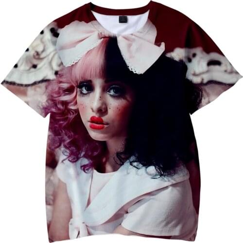 2021 Melanie Martinez 3D Printed T-shirts Children Short Sleeve T-shirt Boys & Girls Streetshirt Unisex O-neck Tops Clothes