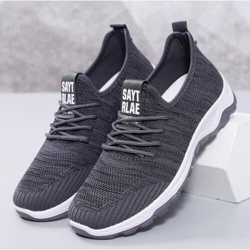New Running Shoes for Men Sneakers Casual Mesh Breathable Outdoor Jogging Sports Shoes Platform Shoes Comfortable Male Sneakers