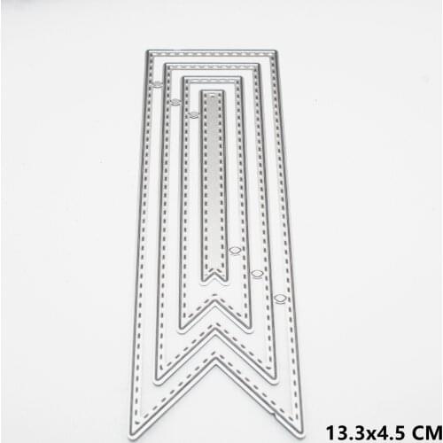 2021 Bookmarks Metal Cutting Dies DIY Scrapbooking Paper Photo Album Crafts Knife Mould Cards Embossing Mold Stencils for Decor