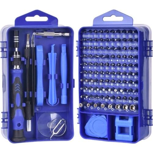 115 In 1 Screwdriver Set Precision Screw Driver Bit Magnetic Torx Bits Screwdrivers Mobile Phone Repair Device Hand Tools Kit