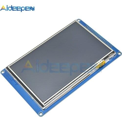 5.0" 5.0 inch 800x480 Touch Screen TFT LCD Module Display Touch Panel + SSD1963 For 51/ AVR/ STM32 800*480 LCD Display Module