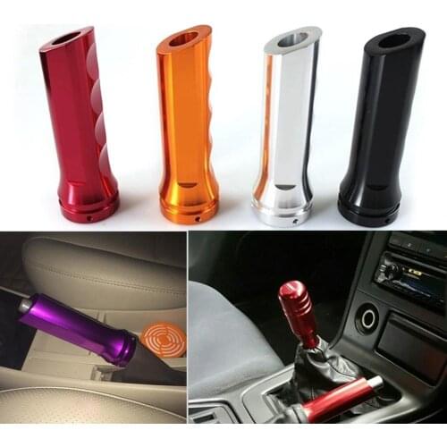 Universal Auto Car Aluminum Alloy Handbrake Sleeve Handle Hand Protector Cover 2020