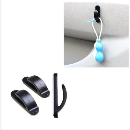 2Pcs Universal Car Truck Plastic Mini Hanger Holder Organizer Automobiles Headrest Mount Storage Hooks Clips Auto Fastener Clip