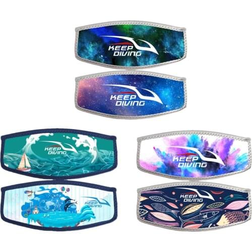 Waterproof Replacement Diving Mask Straps Scuba Snorkeling Swimming Pad Gear