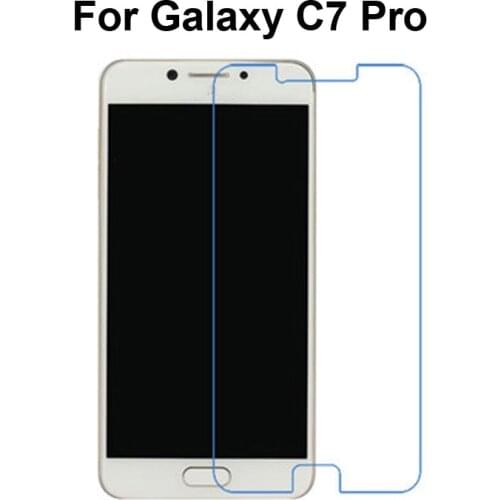 Tempered Glass For Samsung Galaxy C7 Pro C7010 Screen Protector Film Glass For Galaxy C7Pro Tough Protection Glass Cover