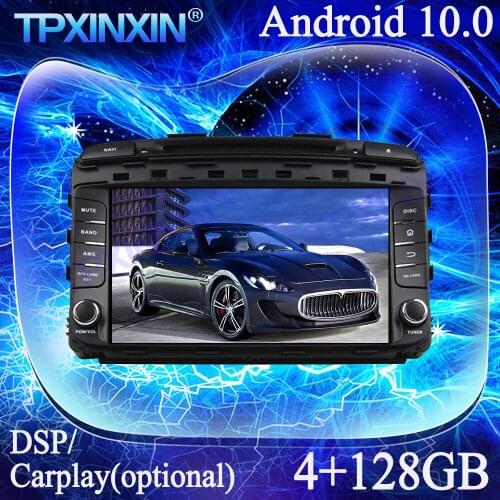 4G+128G Android 10 For Kia Sorento 2015-2016 PX6 IPS Carplay Multimedia Player Tape Recorder GPS Navigation Auto Radio Head Unit
