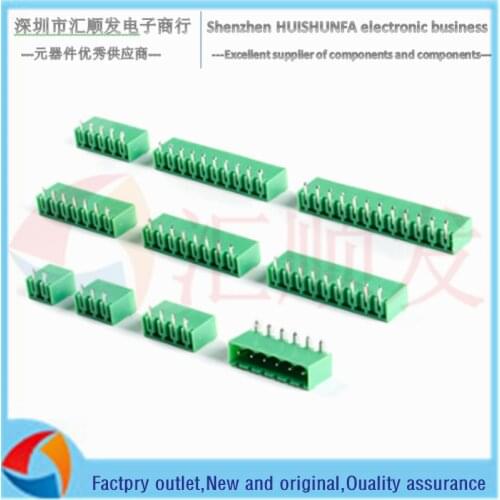 5PCS!!! KF2EDGRC-5.08-2/3/4/5/6/7-12P/Bent pin socket sealing 5.08mm pitch terminal block