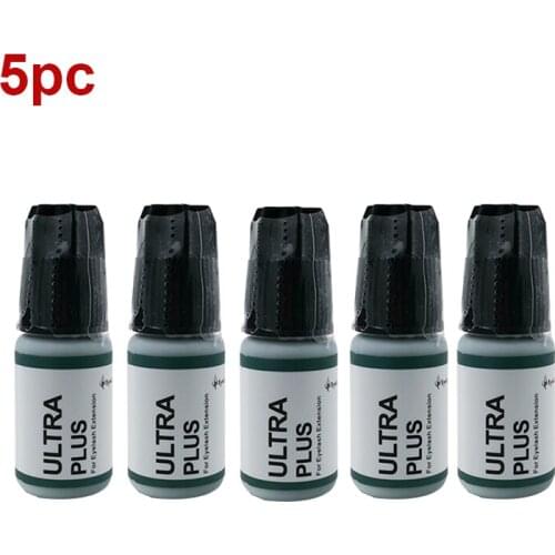5pcs Ultra Plus Practical Eyelash Glue For Eyelashes Extension 5ml Korea Adhesive Extension Makeup Tools