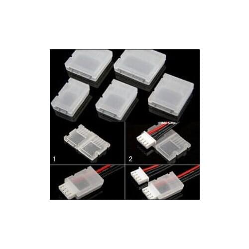 5PCS AB Clip Balance Connector Lipo Protective Case for JST-XH 3S 11.1V
