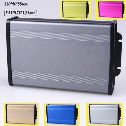 [6 colors] 140*96*33mm aluminium box for electronic project enclosure aluminium enclosure junction box diy housing DIY cases