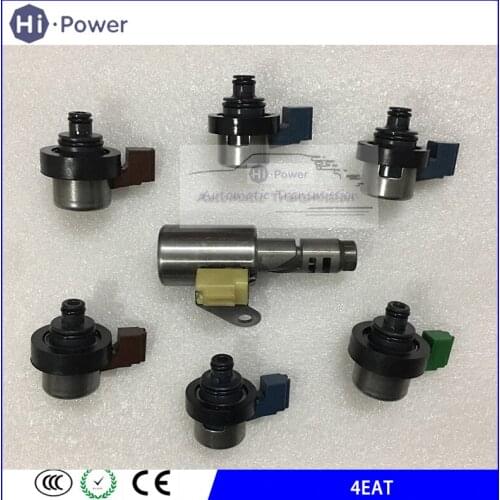 7PCS Automatic Transmission Shift Solenoid 31705AA440 31705AA441 31705AA4419L 4EAT for Subaru Forester for Outback 2001-2010