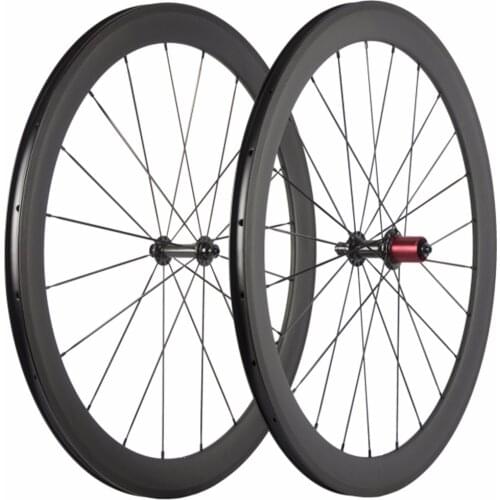 700C Road Bike Carbon Wheels 50mm Clincher Tubular full carbon Bicycle Wheelset 25mm U Shape Racing Bike Carbon Fiber Wheels