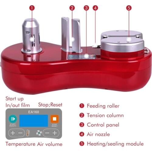 Fast Speed Air Cushion Machine EA160 Air Bubble Packing Bag Air Bubble Pillow Dunnage Machine Degradable Buffer Filling Material