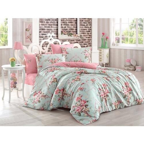 Eponj Home Easily Ironed Duvet cover set Double Personality Alanur Mint Bed Covers Home Textile Luxury Bedspreads