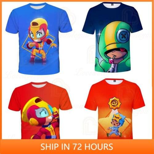 3D Print t shirts Colt Nita Shoot Kids T-shirt Leon Game Fashion Boys Girls Harajuku Cartoon Fashion Tops Teen Clothes