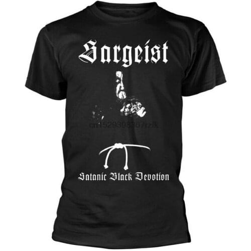 Sargeist Satanic Black Devotion (Black) T-Shirt - NEW OFFICIAL