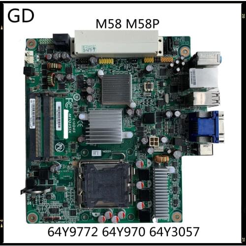 GD Original For Lenovo ThinkCentre M58 M58P Desktop Motherboard L-IQ45 MTQ45IK 64Y9772 64Y970 64Y3057 LGA775 DDR3 Full Tested