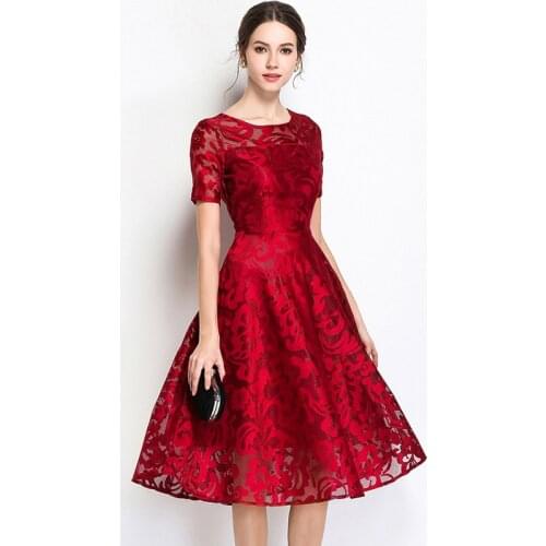 GUILANTU Red Summer Dresses