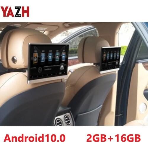 12.5 Inch Android 10.0 2GB+16GB Car Headrest Monitor 1920*1080 HD 1080P IPS Touch Screen WIFI BT USB SD HDMI FM MP5 Video Player