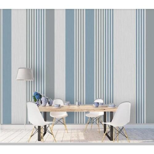 Papel de parede Nordic simple vertical geometric pattern wallpaper mural,living room TV sofa wall bedroom wall papers home decor