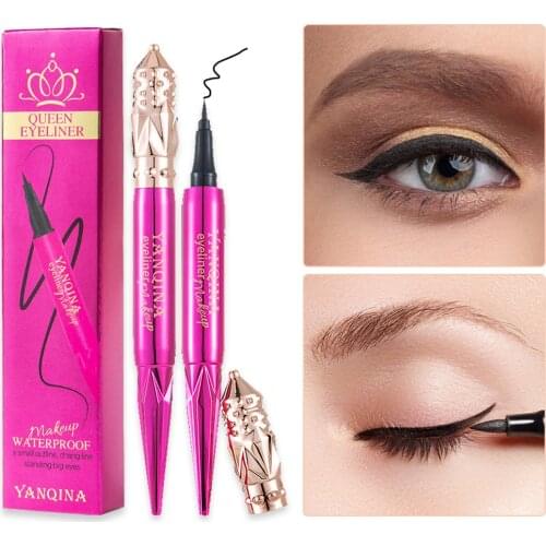 New Arrival Black Eyeliner Waterproof Long-Lasting Quick-Drying Liquid Eyeliner Professional Anti-Blooming Eye Makeup Tools