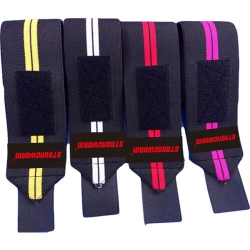 Weightlifting Wrist Wraps Weight Lifting Wristband Elastic Breathable Wrist Wraps Bandage Gym Fitness Weightlifting Powerlifting