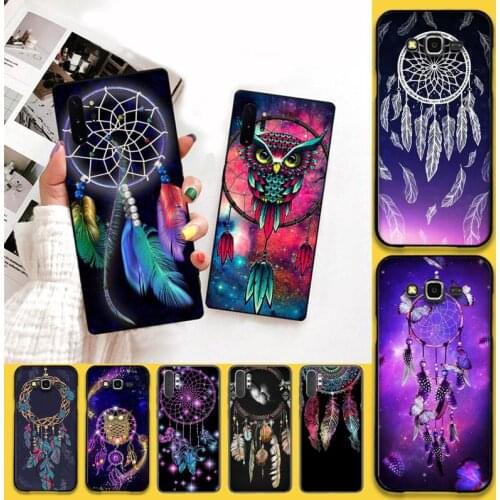 Retro Dreamcatcher Mandala Wind chimes Phone Case For Samsung Galaxy Note20 ultra 7 8 9 10 Plus lite M51 M21 M30S