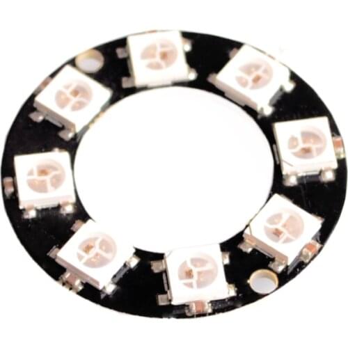 WS2812 8-Bit RGB LED Ring 5050 Built-in RGB Driver Precise