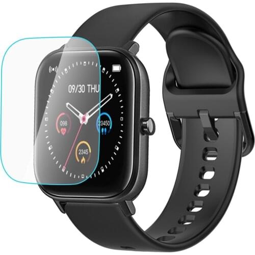 2PC Tempered Glass HD Film Screen Protector For P8 1.4inSmart Bracelet Wristband Smartwatch Screen Protector Film Accessories