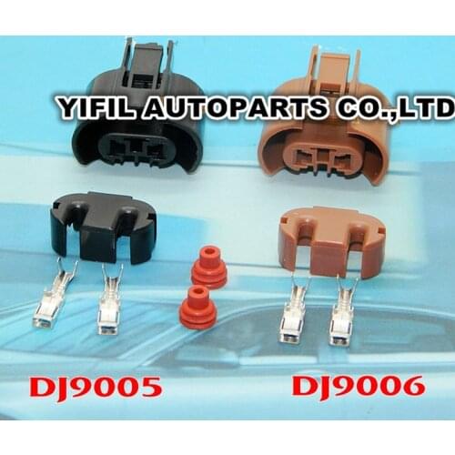 10pcs/lot 2 Pin/Way 9005 or 9006 High Beam Lamps Light Plug Connector For TOYOTA