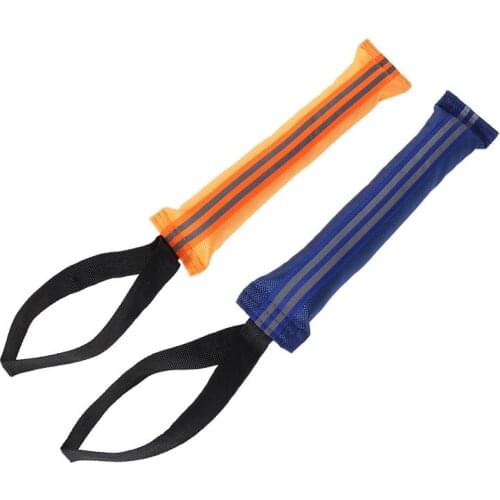 2Pc Bite Pillow Soft Utility Nontoxic Portative Durable Bite Tug for Interaction Dogs Training