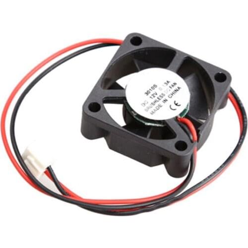 3010S 12V 30*30*10mm Ultra-Small MINI DC Brushless Cooling Fan for 3D Printer