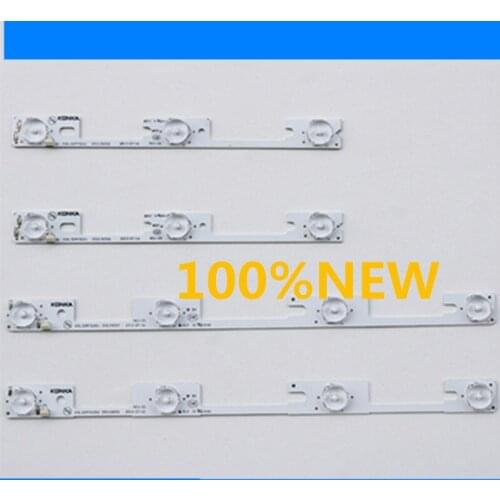 8PCS NEW for Konka KDL32MT626U(4PCS*4LED +4PCS*3LED) 35019055 35019056 light bar 32 inch backlight lamp LED strip 1LED=6v