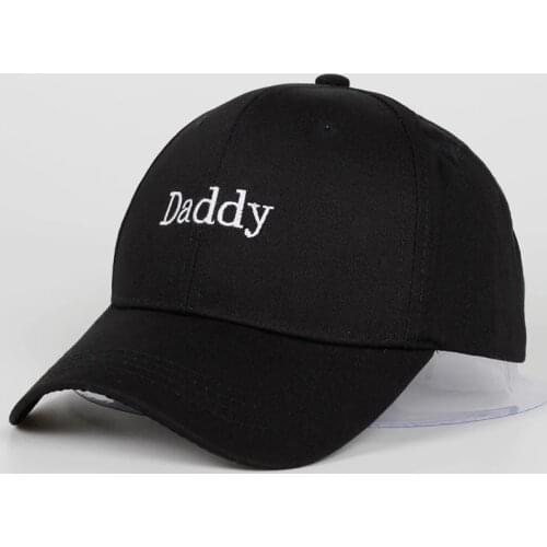 2019 new Daddy Embroidered Adjustable golf Cap cotton adjustable Dad Hat solid baseball cap unisex Hip-hop hats snapback cap hat