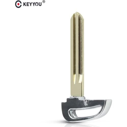 KEYYOU 10x For Hyundai Elantra IX35 I25 Verna Sportage 2013 2014 2015 Smart Remote Emergency Key Blank Remote Car Key Blade