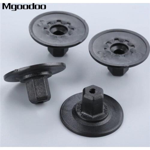 Mgoodoo 20Pcs Auto Fasteners Self Tapping Screws Seat Nut Cap For Audi Plastic Self Tapping Screw Holder Cushion