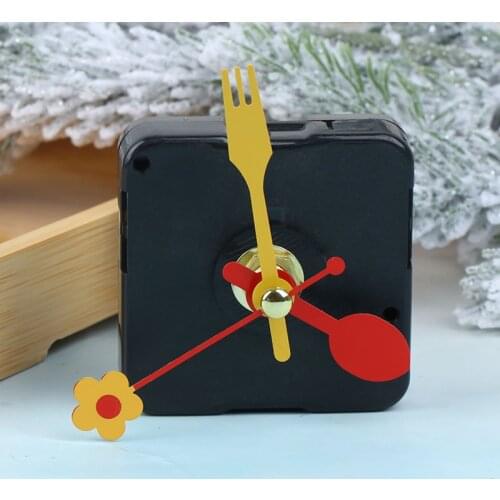 DIY Quartz Clock Set Cute sunshine flower childrens clock handmade lesson clock repair accessories Movement Mechanism Hands