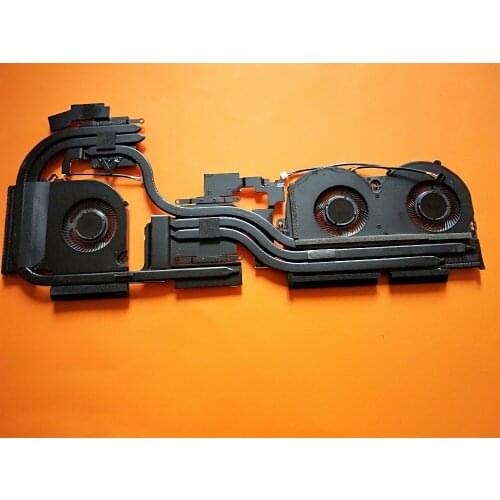 New for clevo P950EN P960 p970 RTX20 seires cpu fan+GPU fan heatsink 4 wires