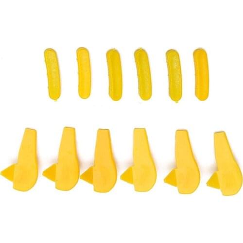 Demount Protector Head Tire Changer Insert Rim Pads Nylon Plastic Yellow Replacement Mount