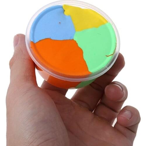 60ml/100ml Blow Bubbles Clouds Mud Cloud Slime Putty Scented Kids Foam Clay Slime Toy